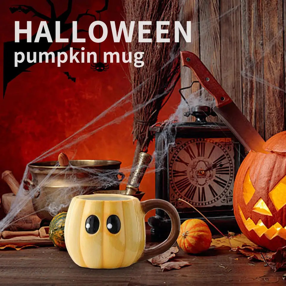 Halloween Mugs Fall Coffee Mug Heat-Resistant Cute Cup