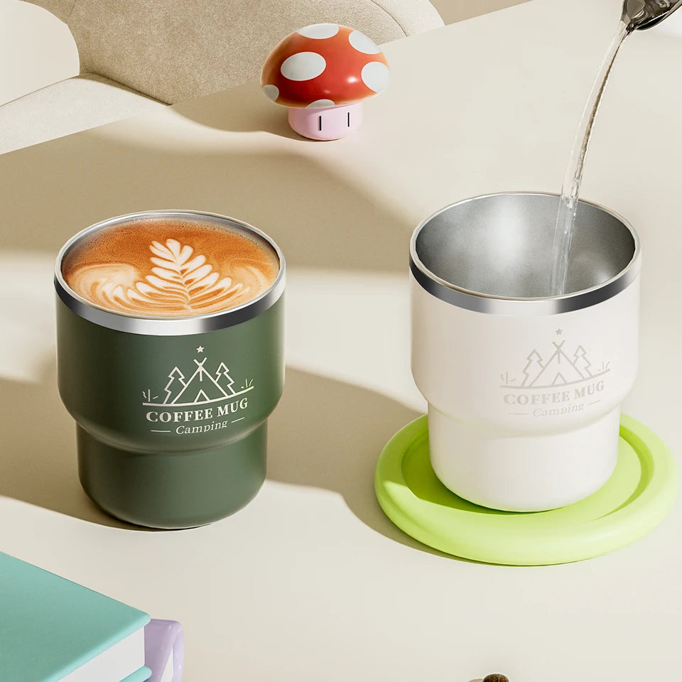 Double Layer Insulated Water Cup