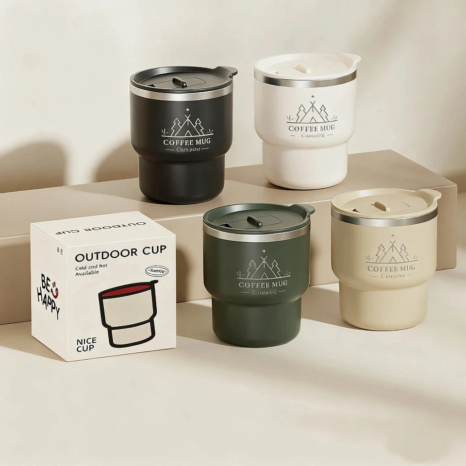 Double Layer Insulated Water Cup