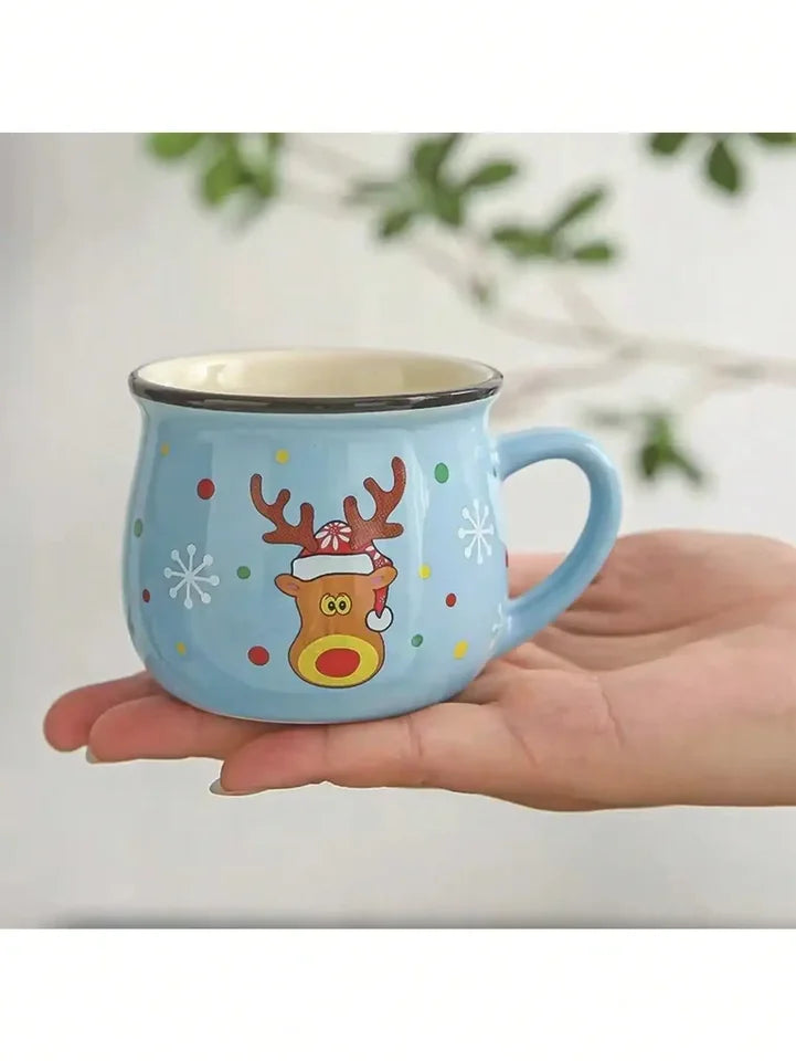 Ceramic Christmas Cartoon Mug