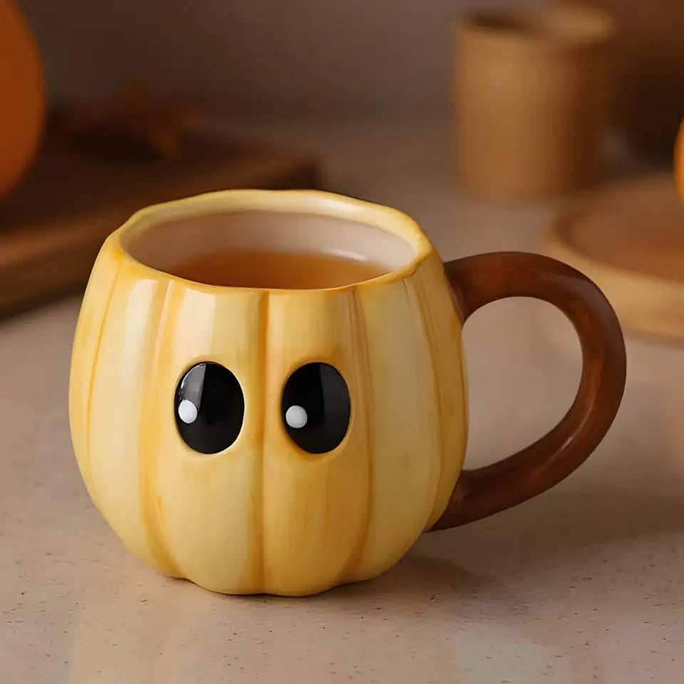 Halloween Mugs Fall Coffee Mug Heat-Resistant Cute Cup